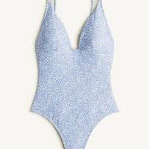 Plunge one-piece in Liberty® Jacqueline's Blossom fabric